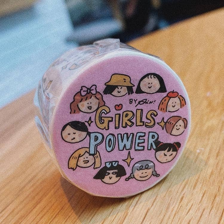Girls Power Ultra Loop Washi Tape | RIN! Studio