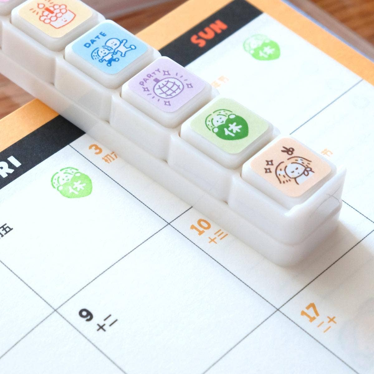 Tiny Plans Mini Stamp Set | RIN! Studio