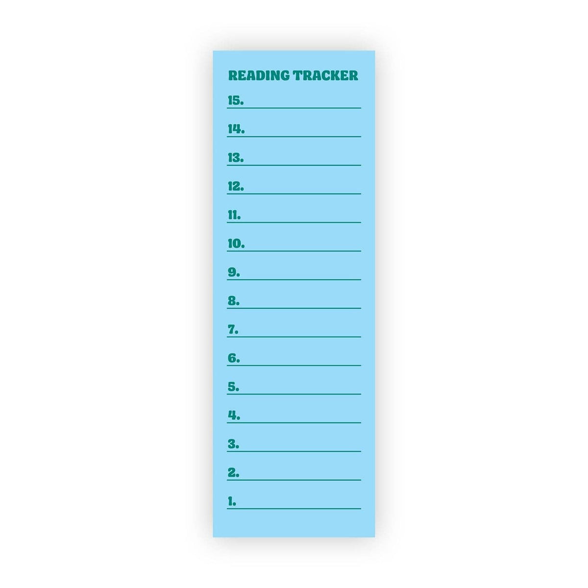 Book Tower Reading Tracker Bookmark: 0001