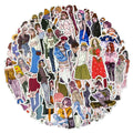 Wrapables Fashion Women Vinyl Sticker Pack