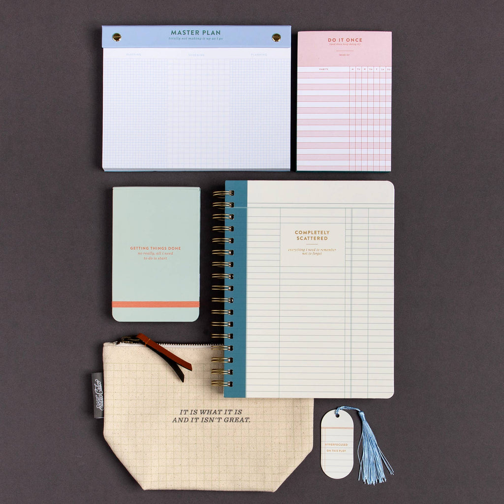 Completely Scattered Spiral Notebook | 160 Lined Pages
