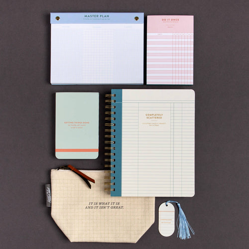 Completely Scattered Spiral Notebook | 160 Lined Pages