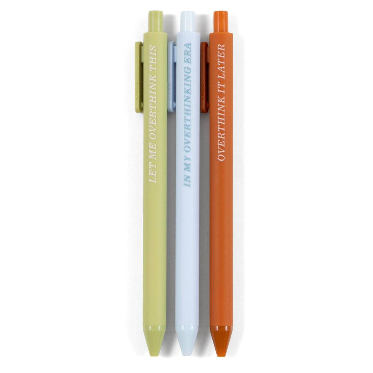 The Overthinker Gel Pen Set | 3-Pack