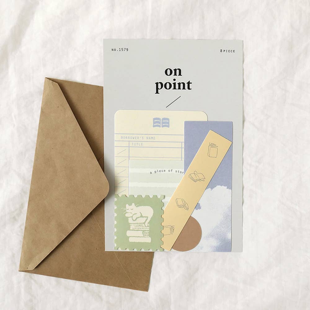 Between the Pages Bookish Collage Stickers | Suatelier On Point