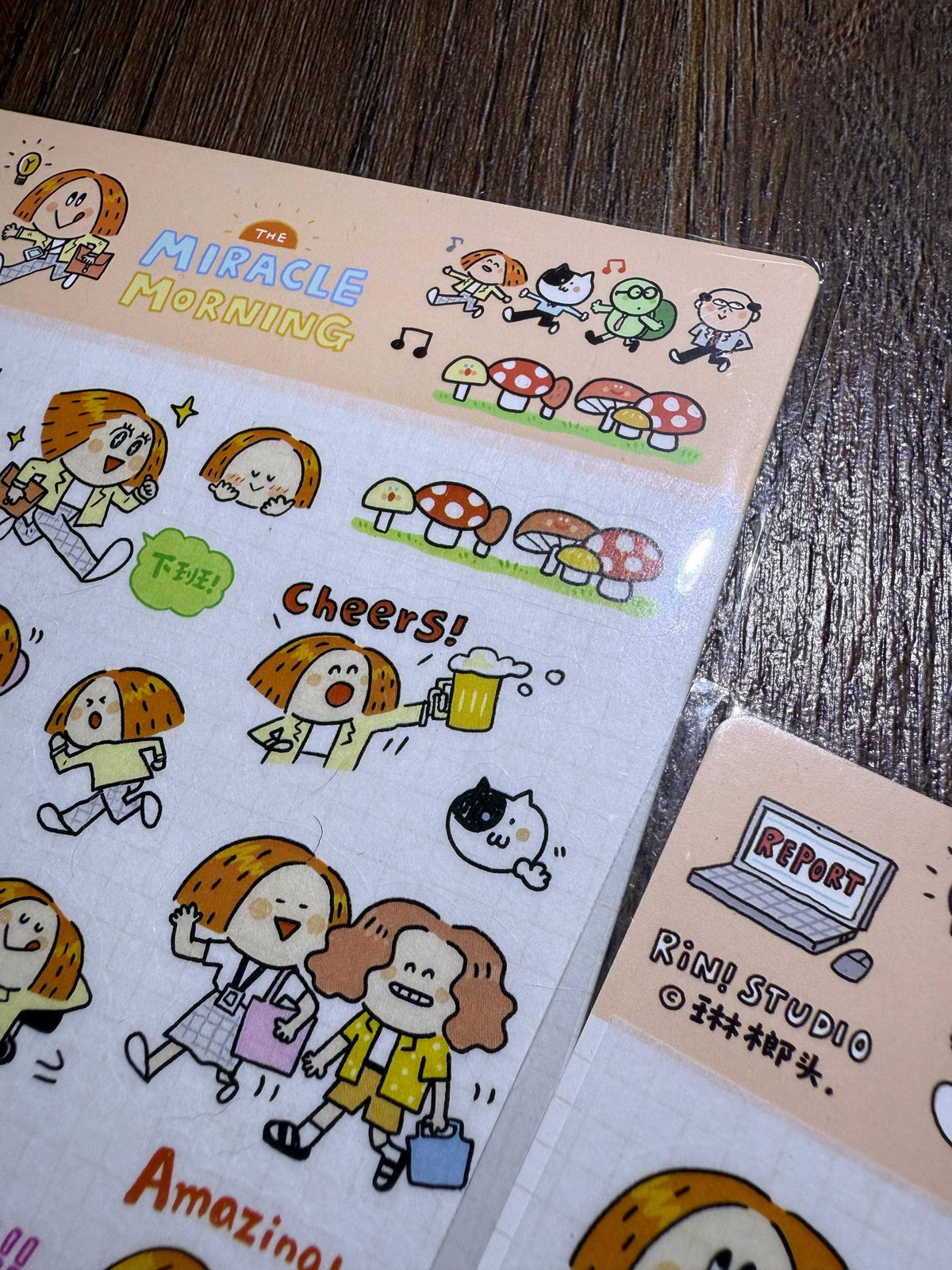Kawaii Washi Tape Stickers: Work Diary, Office Life: VOL3STFL