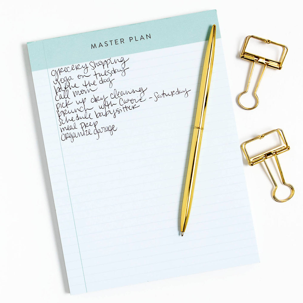 Master Plan Lined Notepad | 52 Sheets