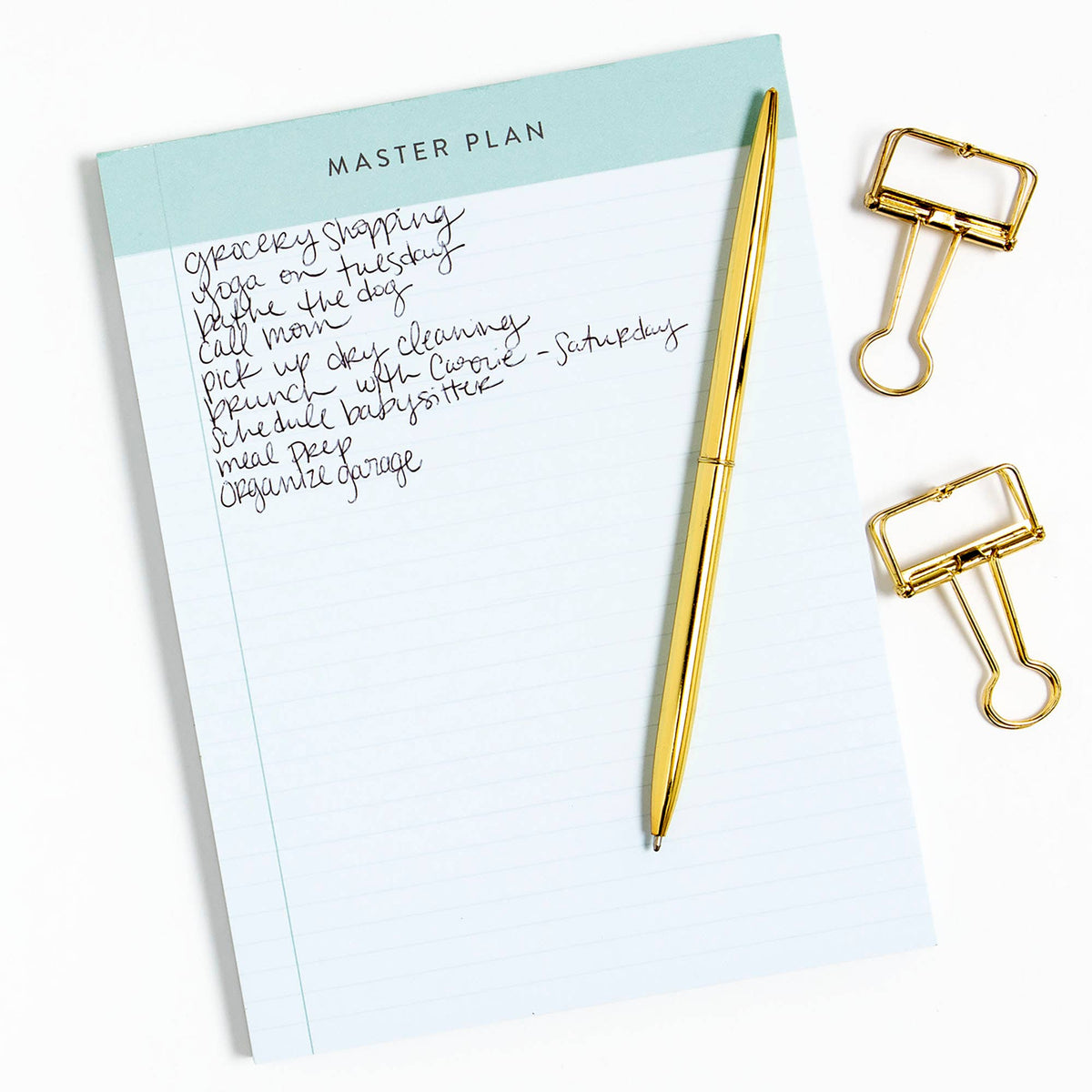 Master Plan Lined Notepad | 52 Sheets