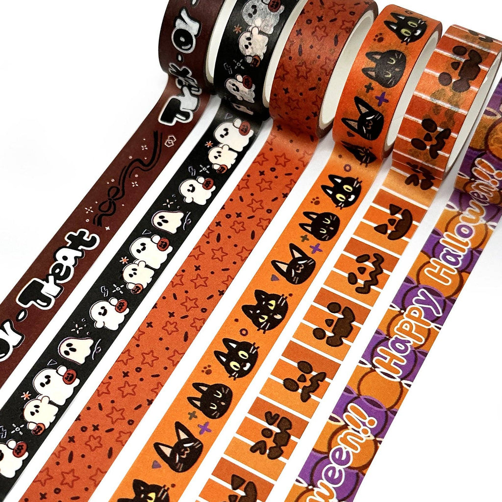Wrapables Halloween Washi Tape Set - 11 Rolls