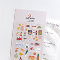Market Run Grocery Shopping Stickers | Suatelier Daily Deco