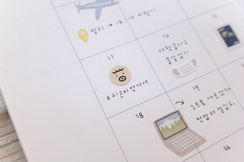Every Mood Mini Face Stickers | Suatelier Daily Deco