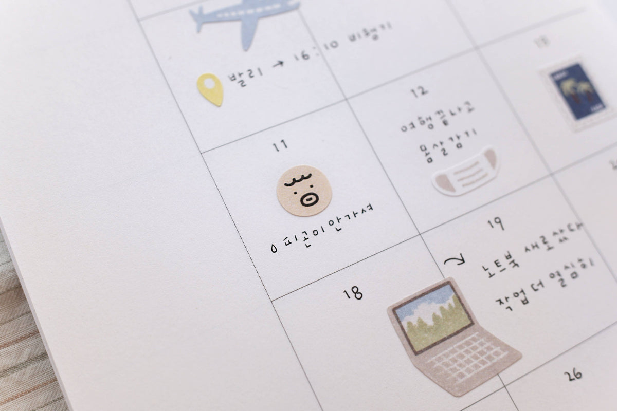 Every Mood Mini Face Stickers | Suatelier Daily Deco