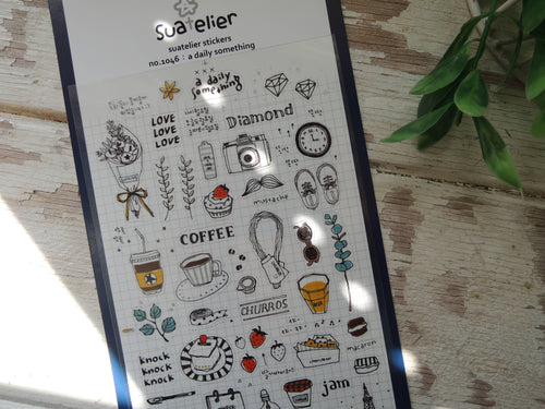 A Little Bit of Everything Everyday Stickers | Suatelier Daily Deco