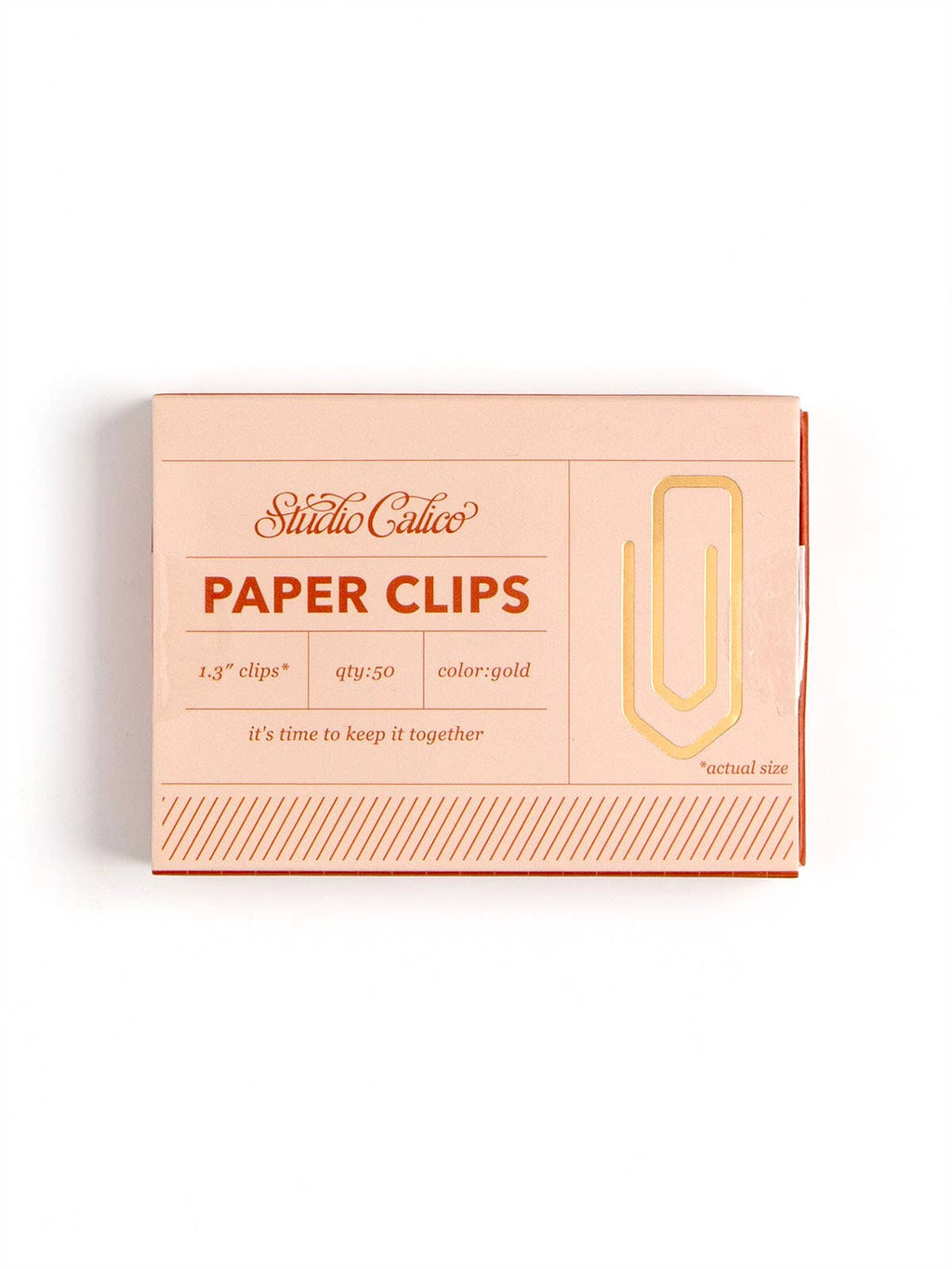 Keep It Together Gold Paper Clips | Studio Calico