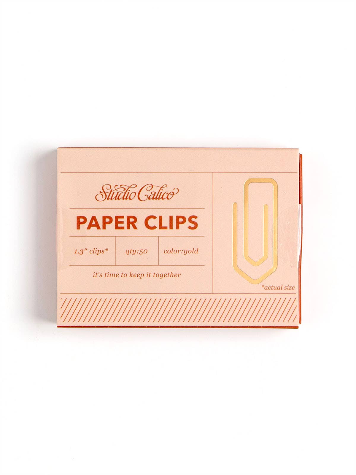 Keep It Together Gold Paper Clips | Studio Calico