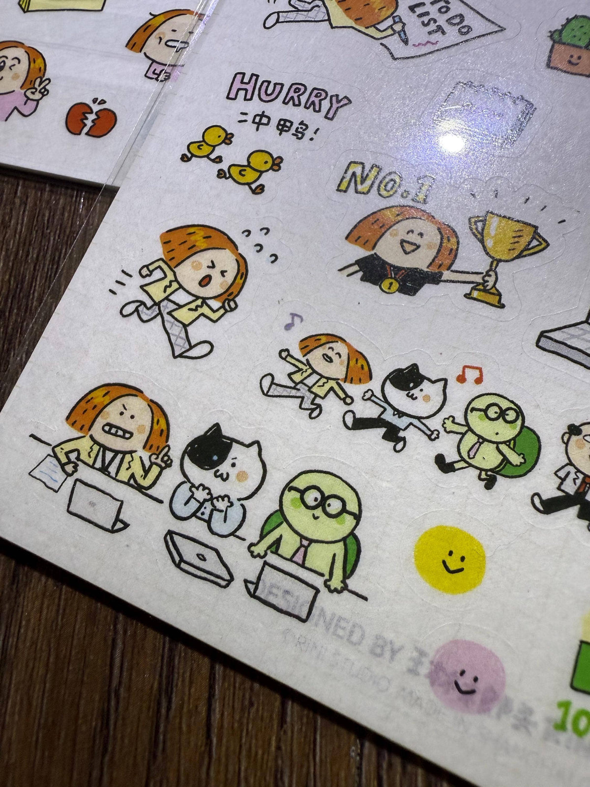 Kawaii Washi Tape Stickers: Work Diary, Office Life: VOL3STFL