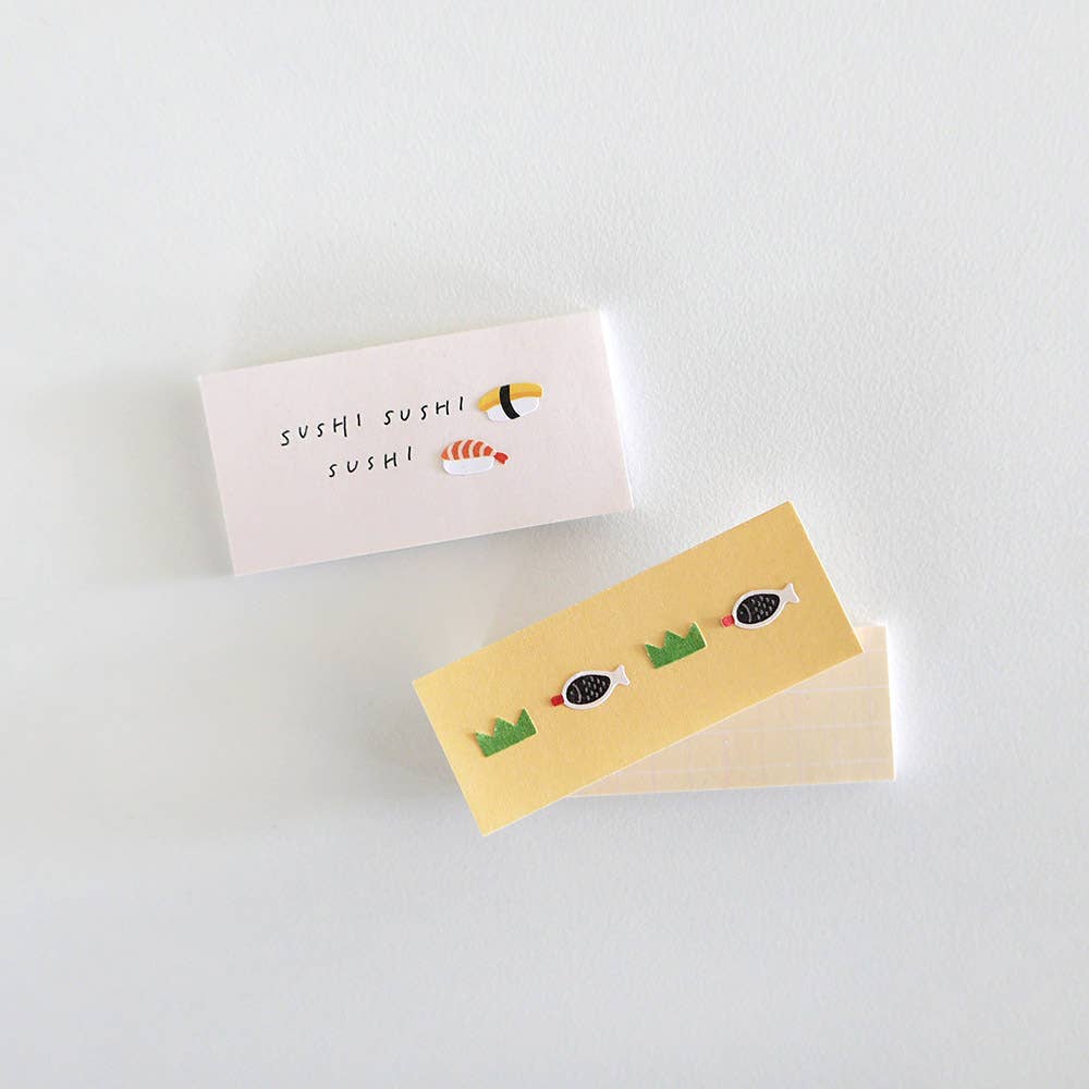 Suatelier Mini Series Sushi Stickers – No. 124