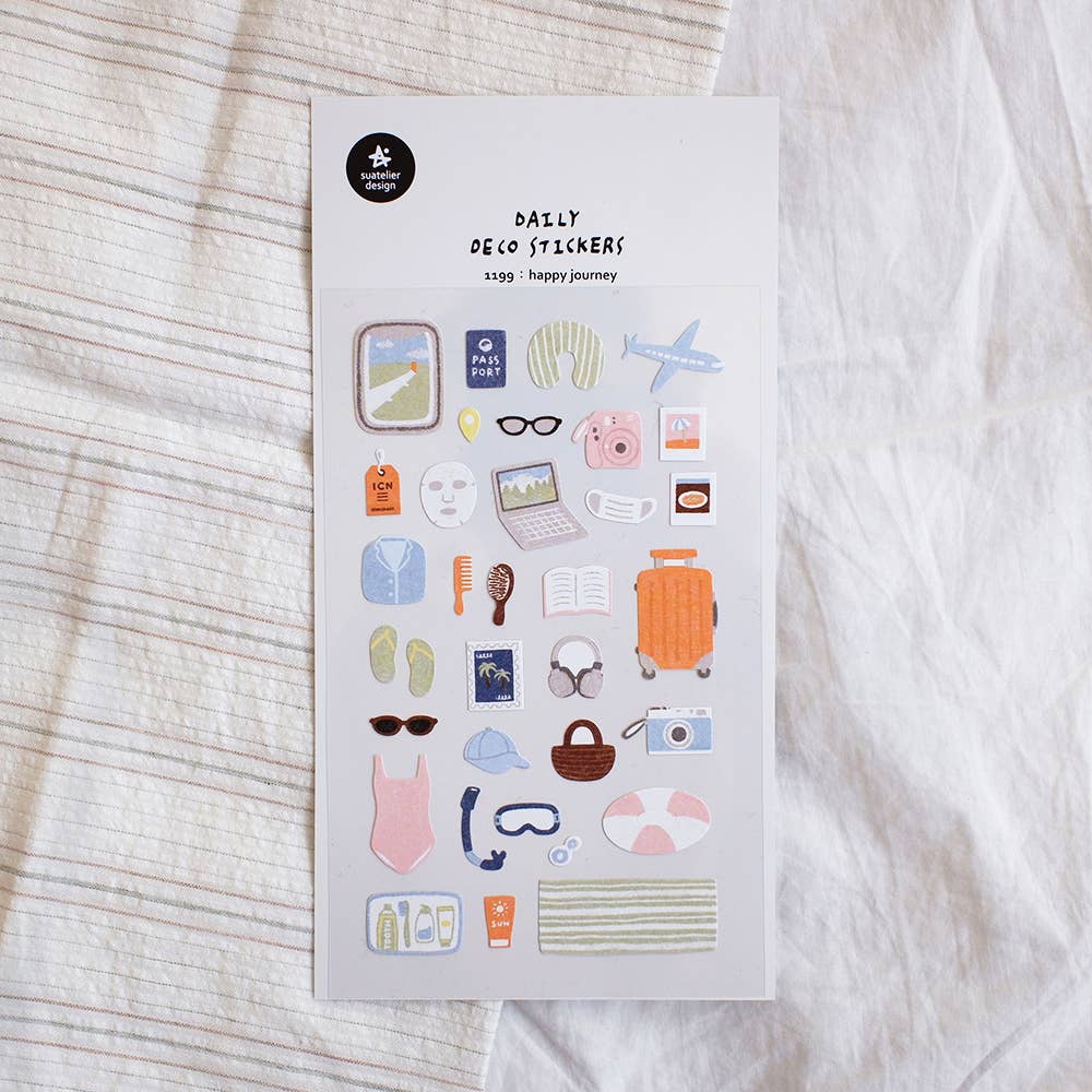 Out of Office Vacation Stickers | Suatelier Daily Deco