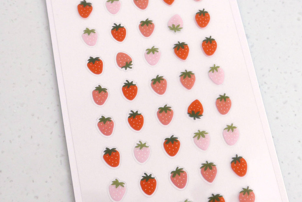 Suatelier Mini Series Strawberry Stickers – No. 130
