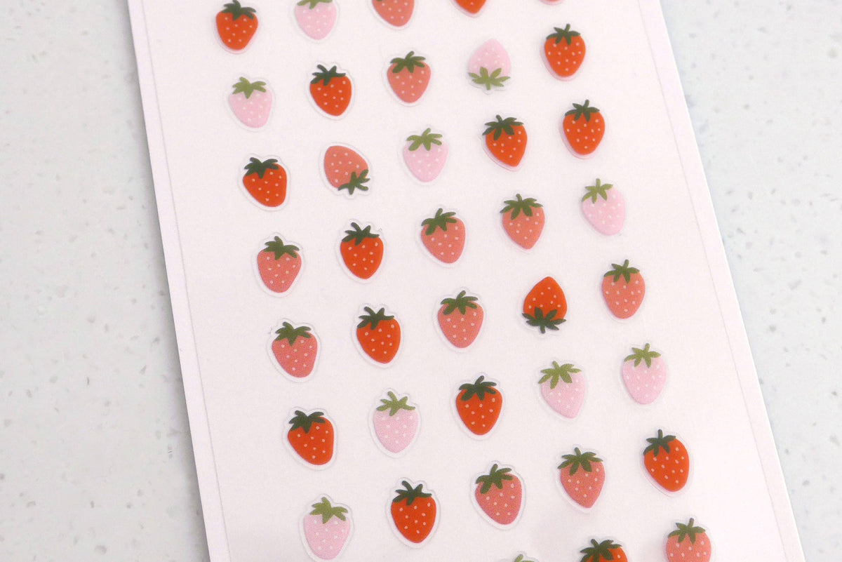 Suatelier Mini Series Strawberry Stickers – No. 130