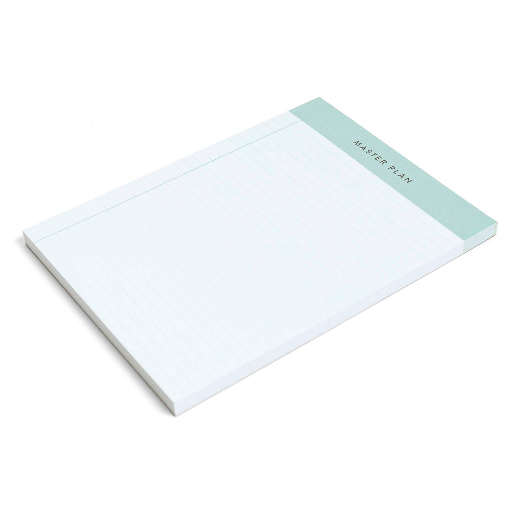 Master Plan Lined Notepad | 52 Sheets