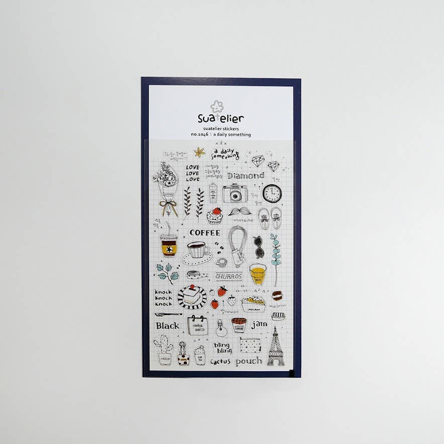 A Little Bit of Everything Everyday Stickers | Suatelier Daily Deco