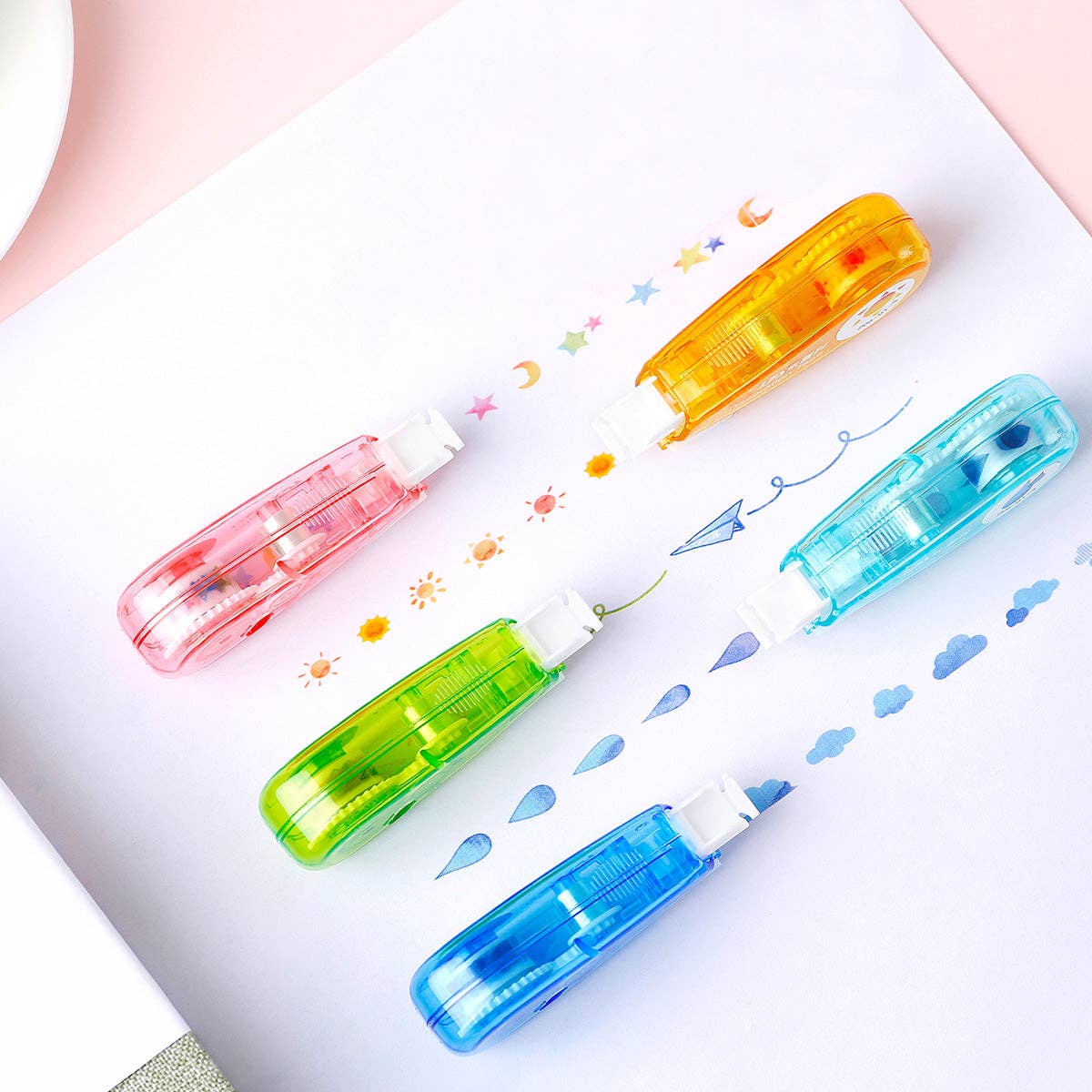 Wrapables Weather Sticker Roller Pen