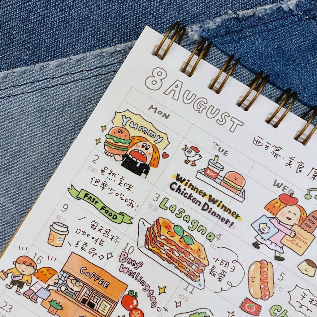 Bon Appétit Foodie Ultra Loop Washi Tape | RIN! Studio