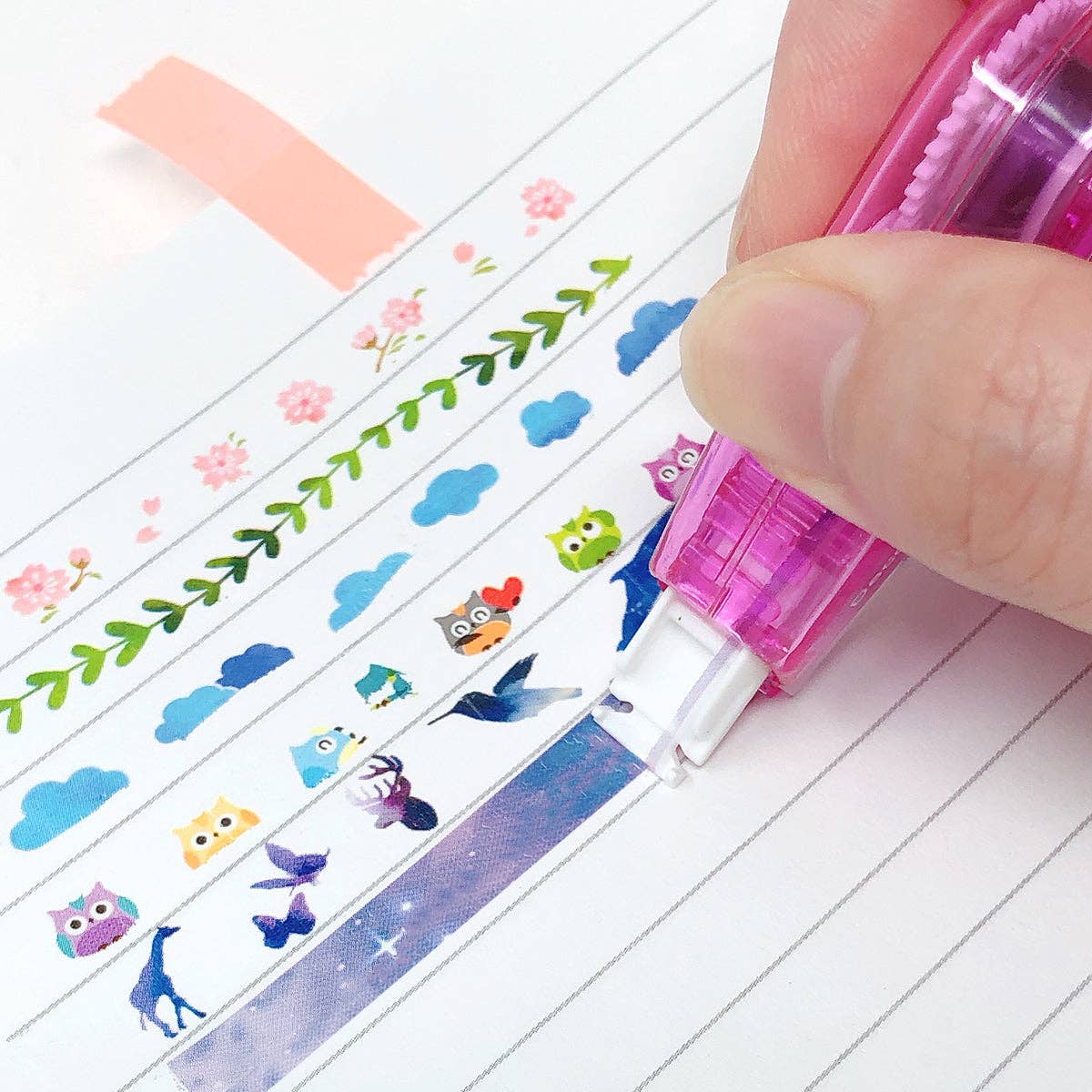 Wrapables Weather Sticker Roller Pen