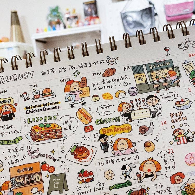 Bon Appétit Foodie Ultra Loop Washi Tape | RIN! Studio