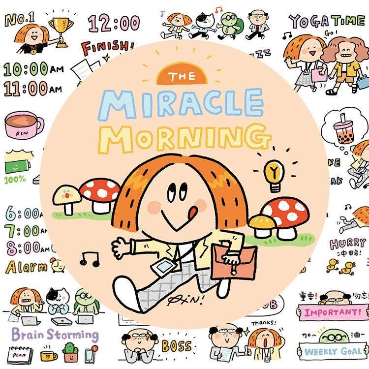 Kawaii Washi Tape Stickers: Work Diary, Office Life: VOL3STFL