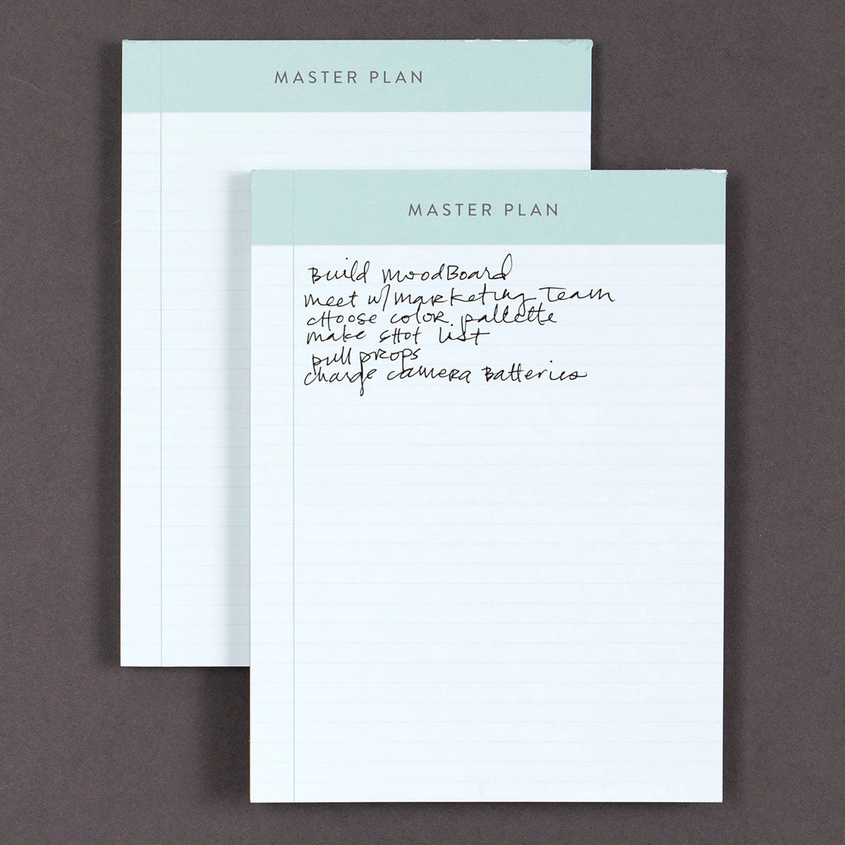 Master Plan Lined Notepad | 52 Sheets