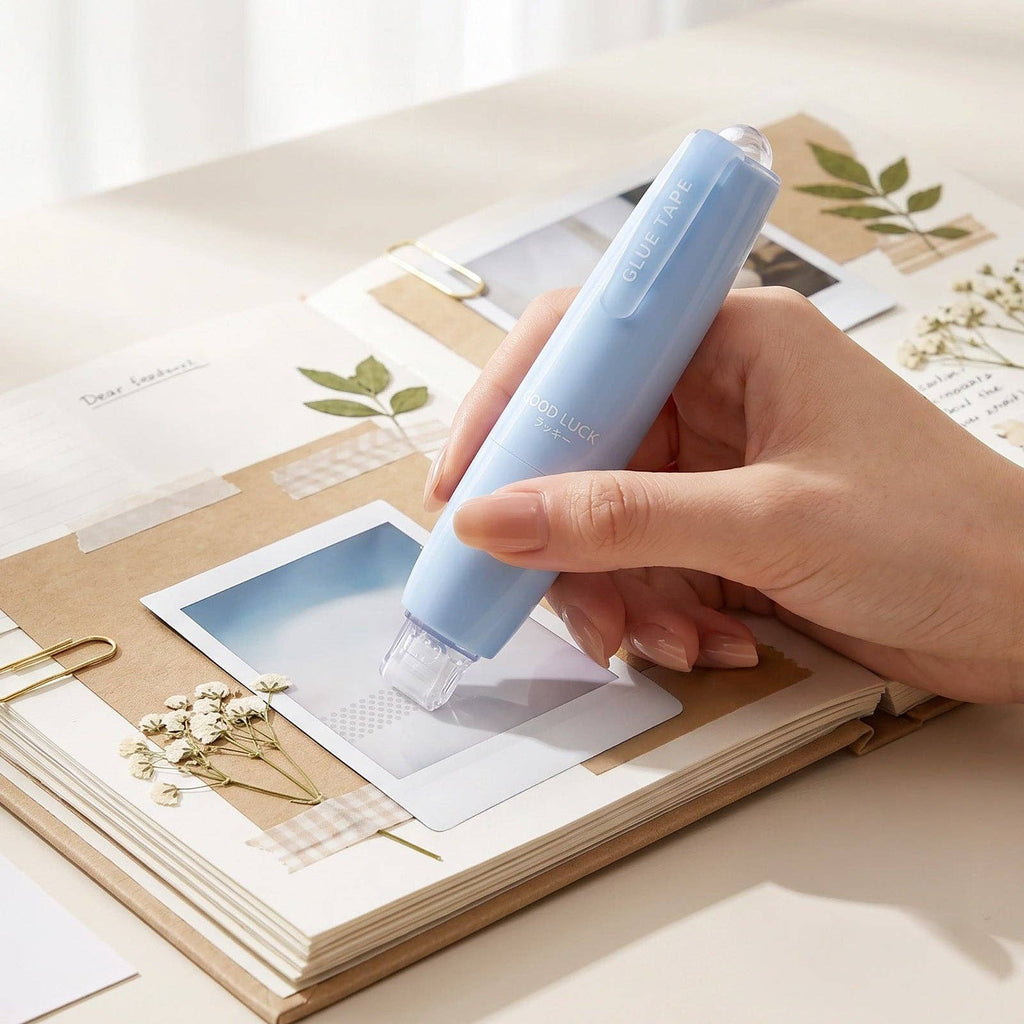 Wrapables Retractable Glue Tape Pen w/ refill
