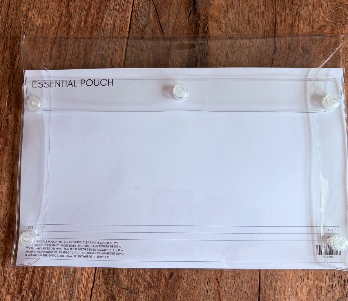 Cloth & Paper Essential Pouch - Clear