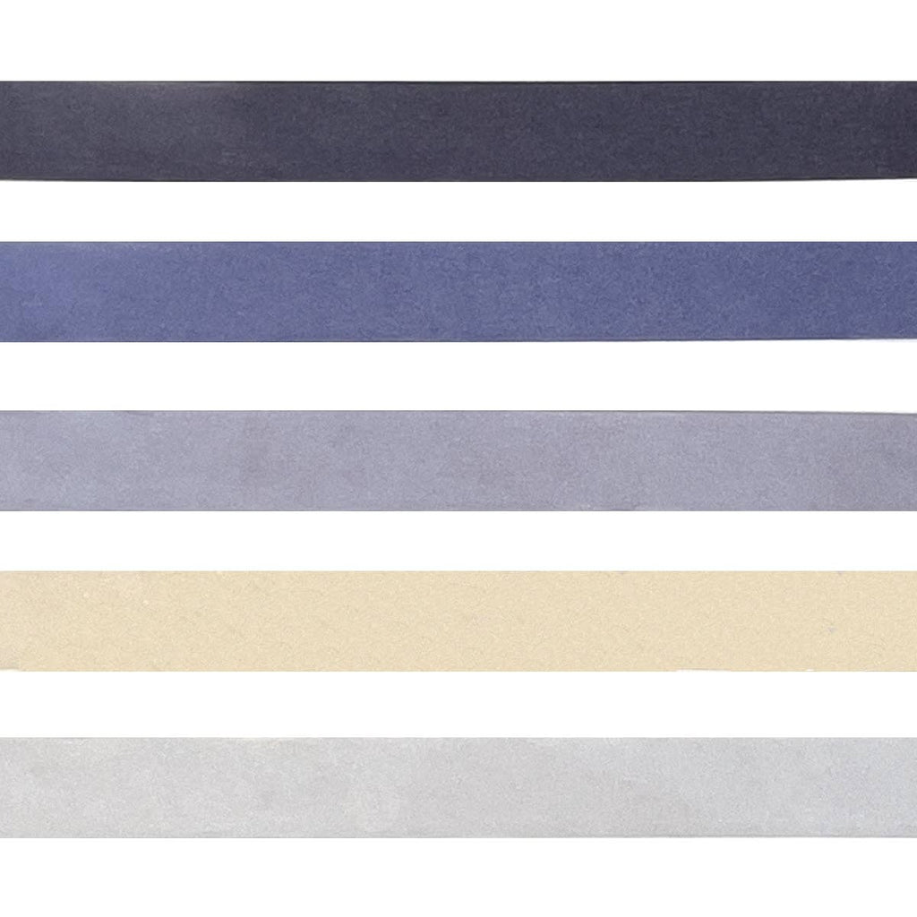 Wrapables Solid Color Washi Tape (Set of 5): Rainbow