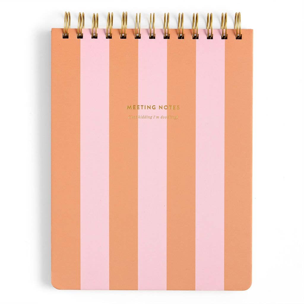 Meeting Notes Top Spiral 7x9 Notebook