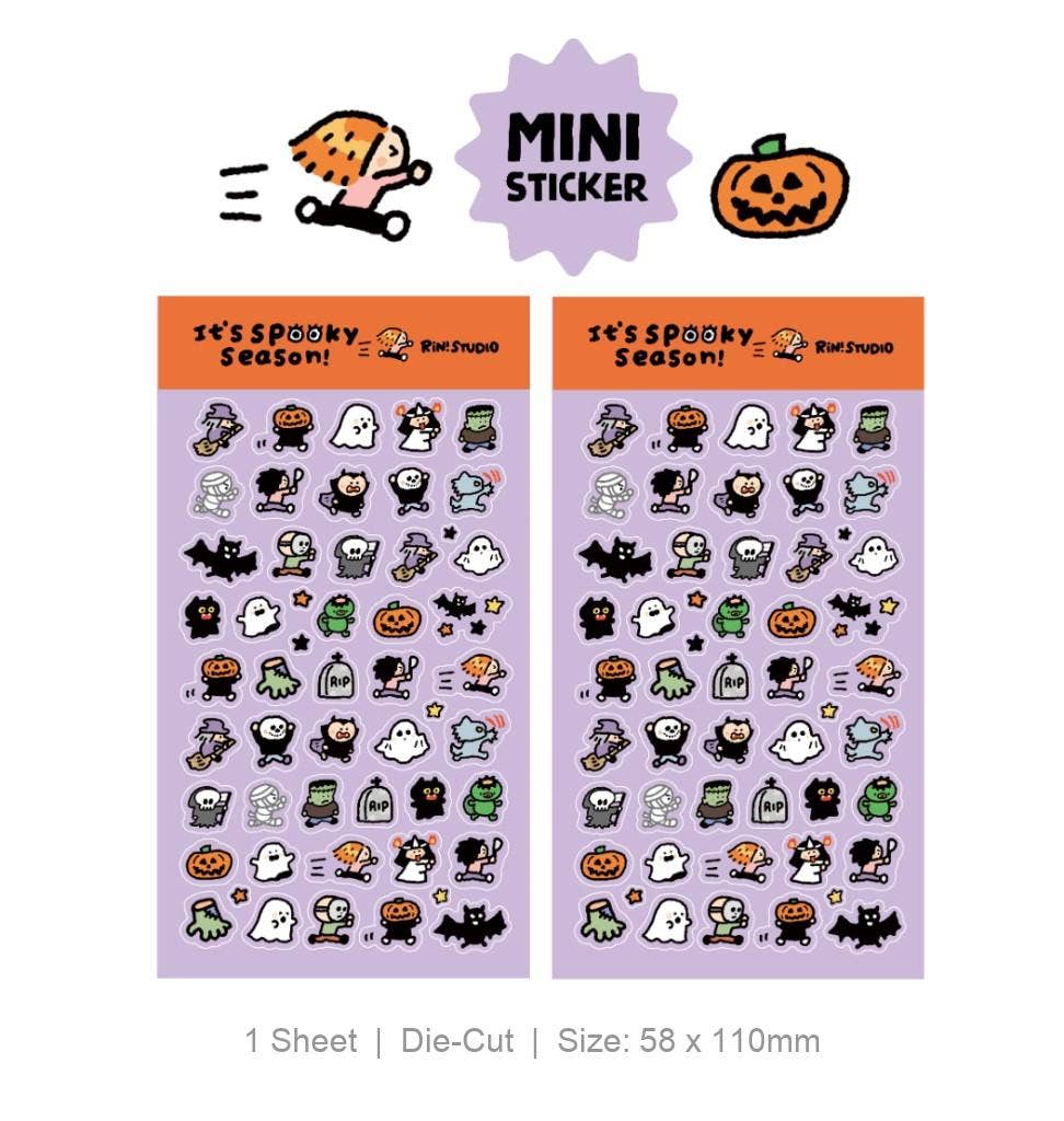 Mini Stickers - Coffee/Flower/Aloha/Halloween/Social Media/Dream/Childhood - RiN! Studio: Aloha