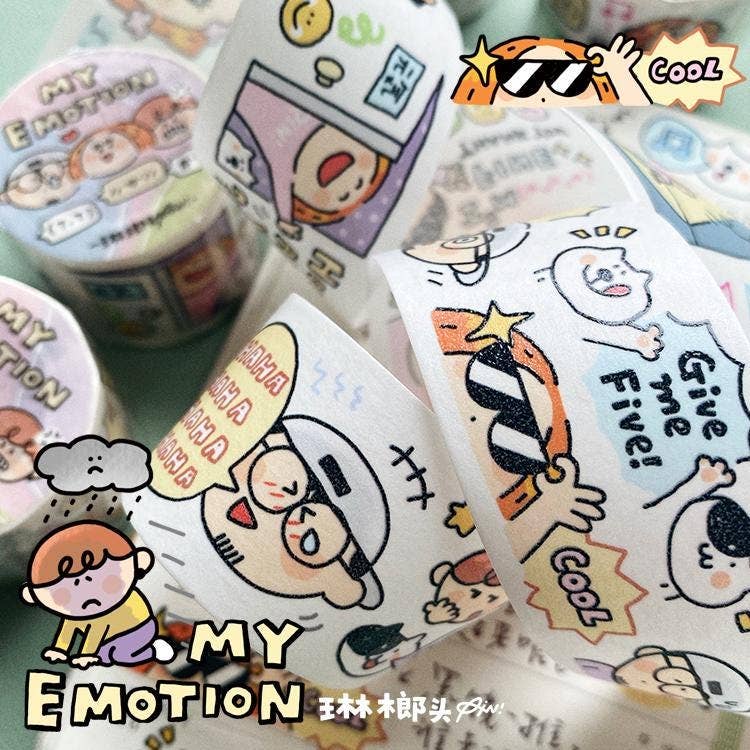 My Emotion Ultra Loop Washi Tape | RIN! Studio