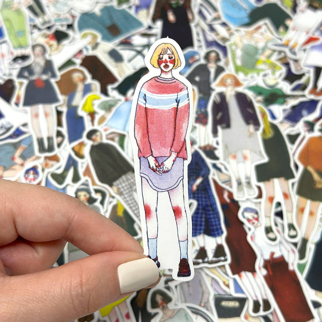 Wrapables Fashion Women Vinyl Sticker Pack