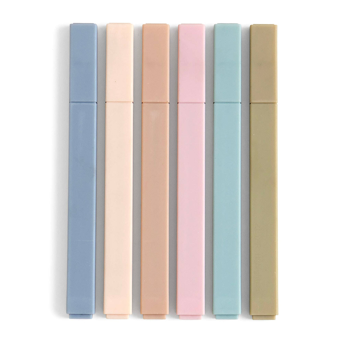 Soft Focus Muted Highlighter Set | 6 Colors
