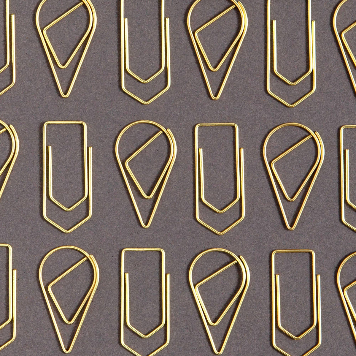 Keep It Together Teardrop Gold Paper Clips | Studio Calico