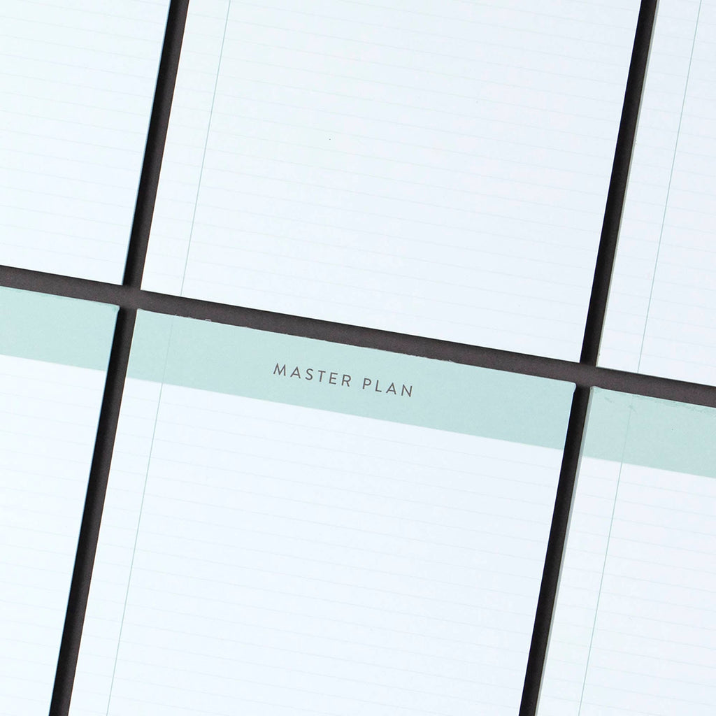 Master Plan Lined Notepad | 52 Sheets