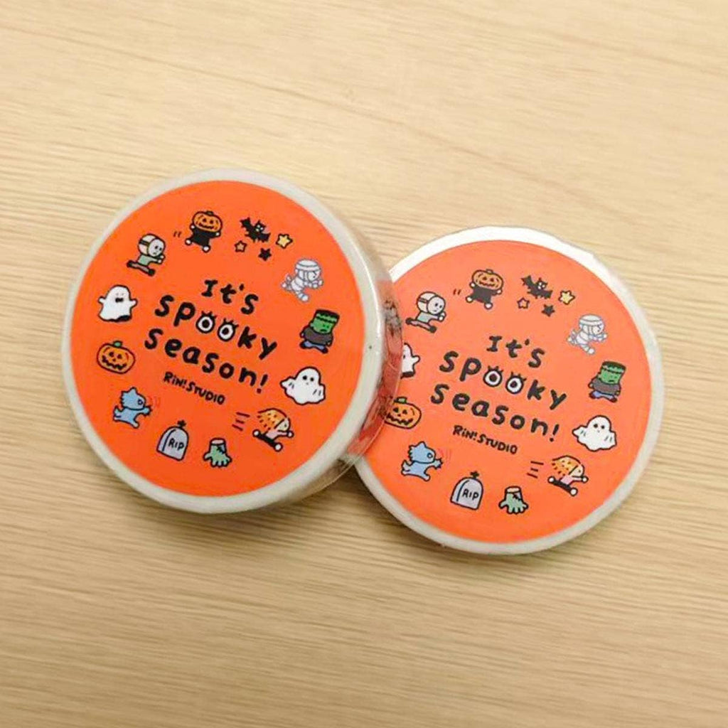 Hollaween mini Washi Tape - spooky season horror character RiN! Studio: Halloween