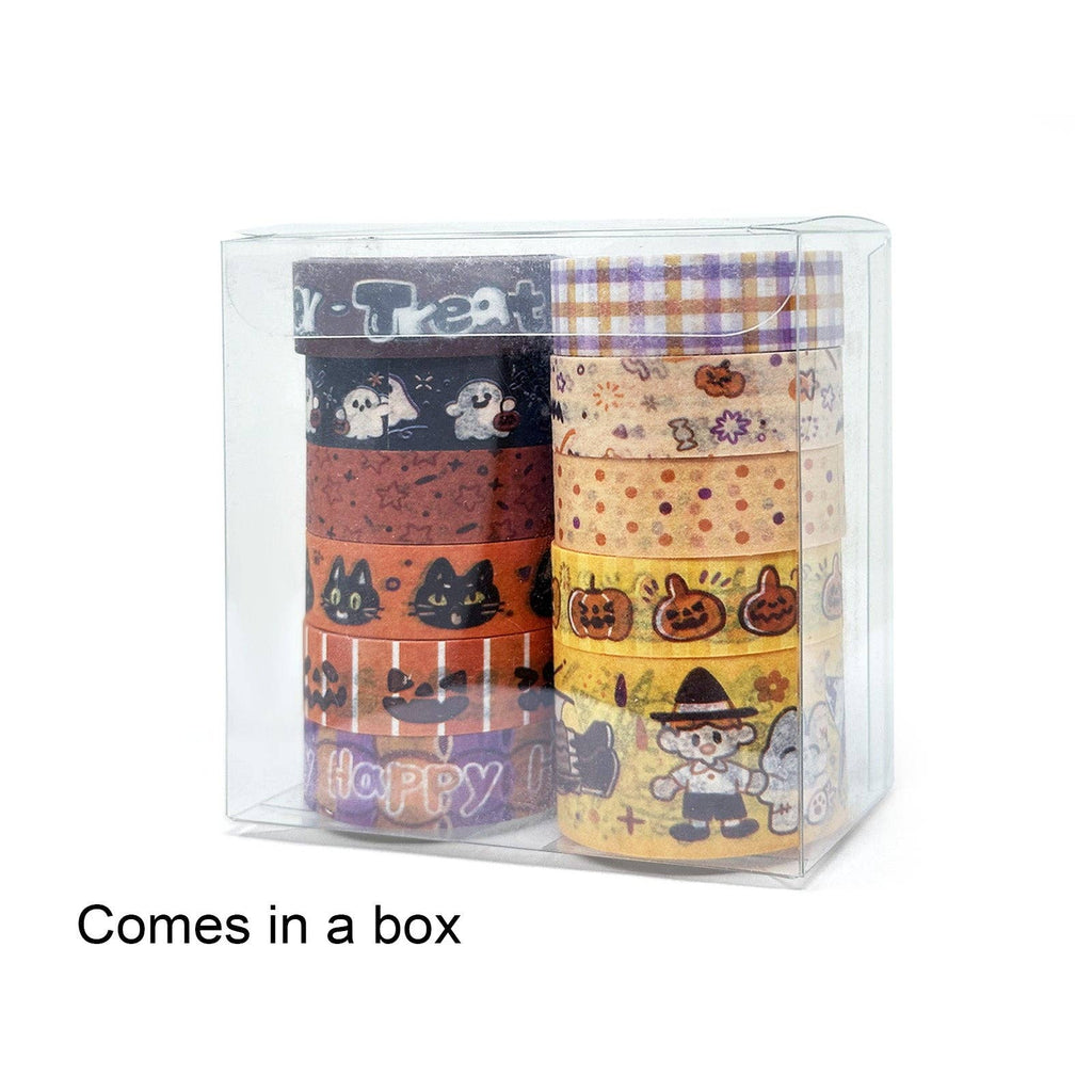 Wrapables Halloween Washi Tape Set - 11 Rolls