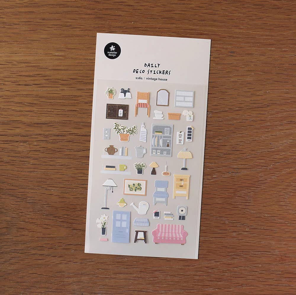 Homebody Era Cozy Home Stickers | Suatelier Daily Deco