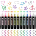 Wrapables 24ct Metallic Outline Markers