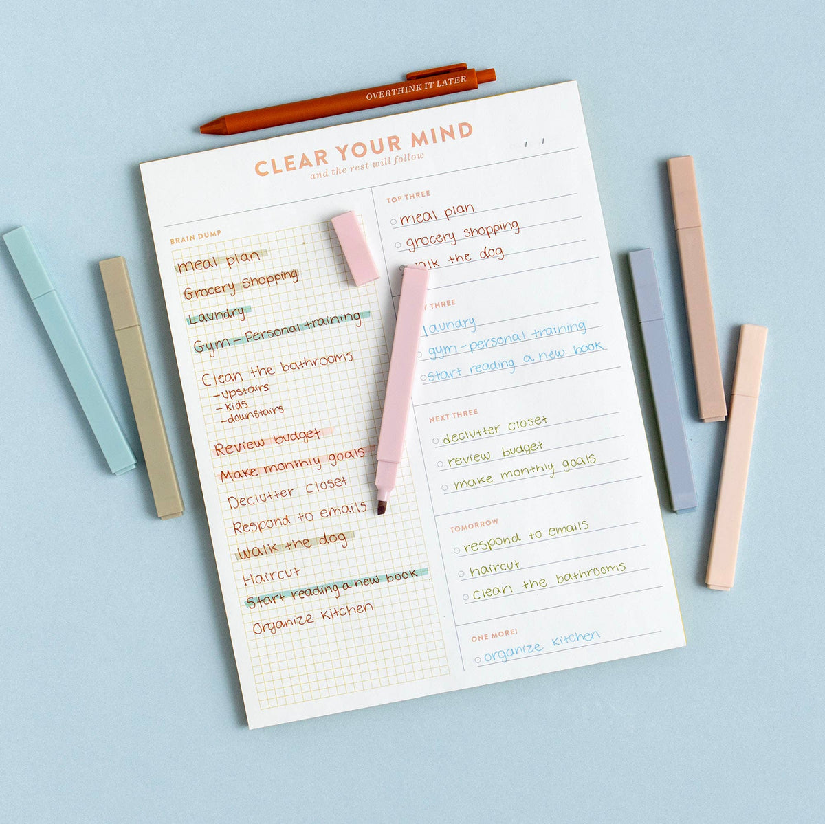 Soft Focus Muted Highlighter Set | 6 Colors